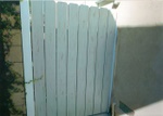Painted Wooden Gate